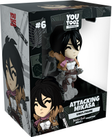Attack on Titan - Mikasa Attacking Vinyl Figure image number 1